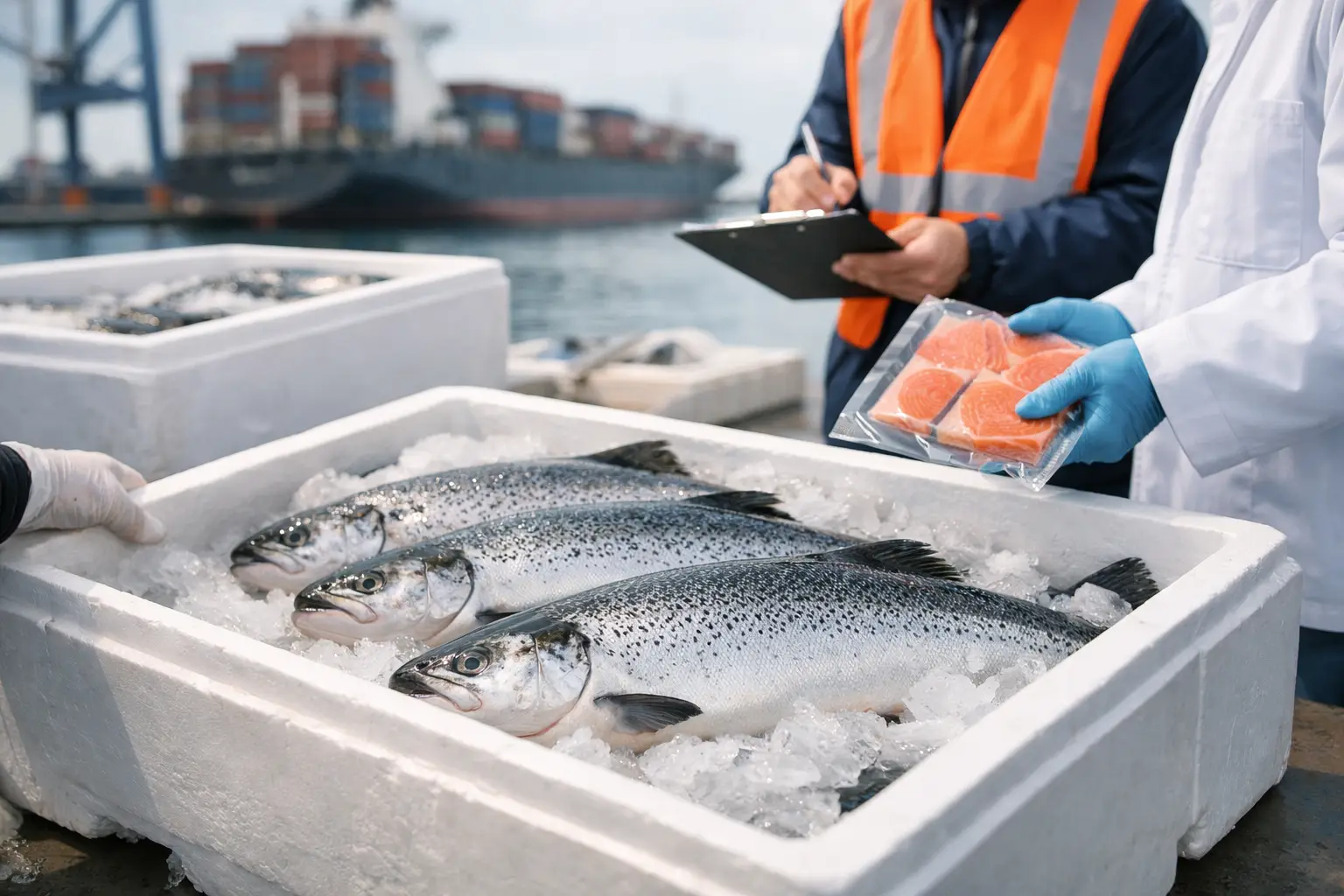 how to import salmon